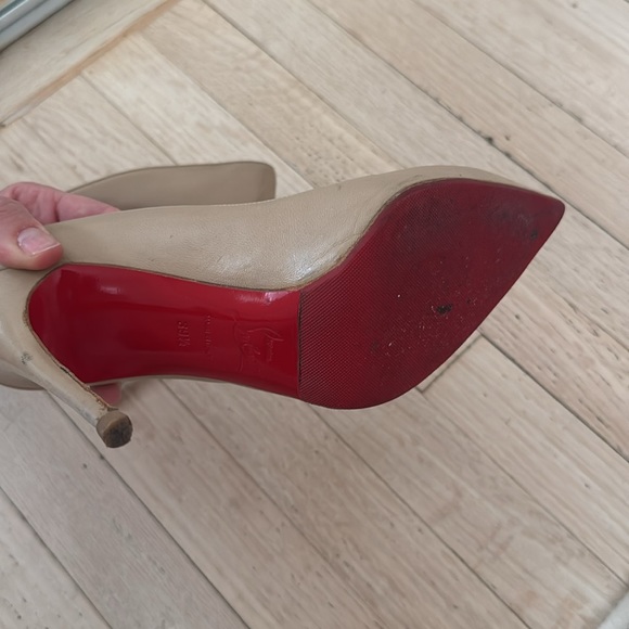 Christian Louboutin Pigalle Folloes 100 Blush 9.5B - Picture 5 of 8